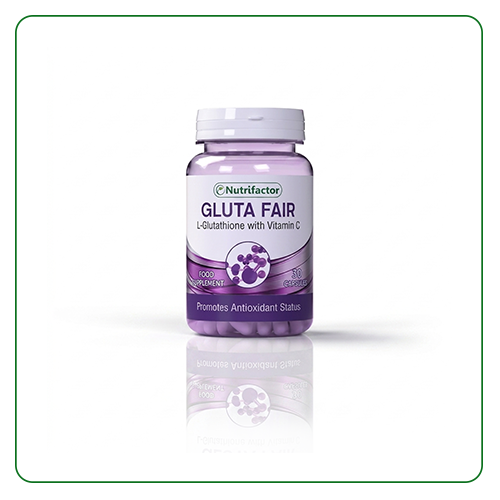 Nutrifactor Gluta Fair With vitamin C - 30 Capsules