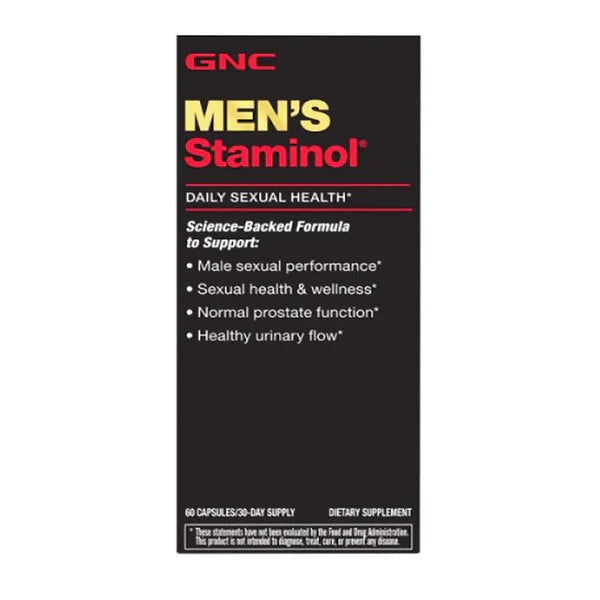 GNC Men's Staminol, 60 Capsules