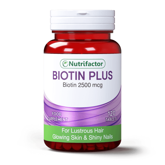 Nutrifactor Biotin Plus Men, - 120 tablets