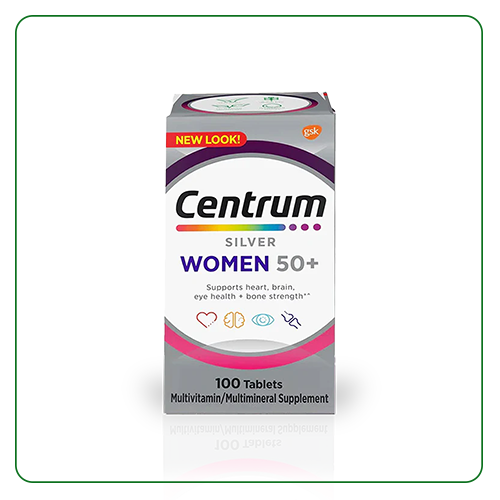 Centrum Silver Women 50+, 100 Tablets