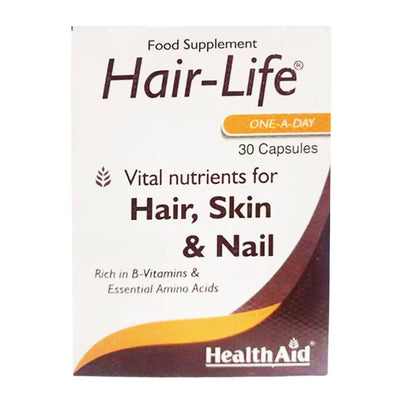 HealthAid Hair-Life, 30 Capsules