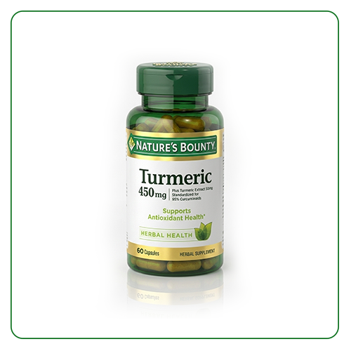 Nature's Bounty Turmeric 450mg , 60  Capsules