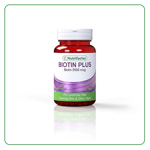 Nutrifactor Biotin Plus Men, - 120 tablets