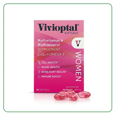 Vivioptal Women Multivitamin 30 Softgels Bone & Immune Support