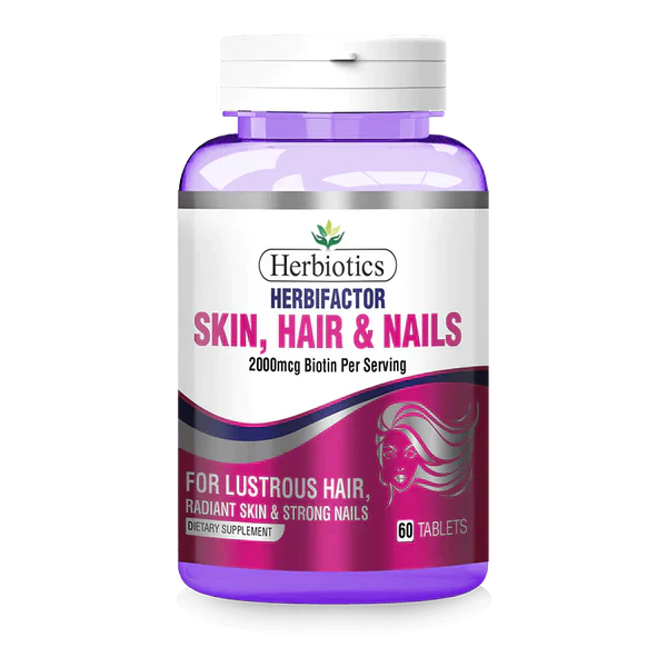 Herbiotics Herbifactor Hair, Skin & Nails, 60 Tablets