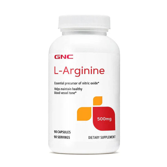 GNC L-Arginine 500mg,90 Caplets