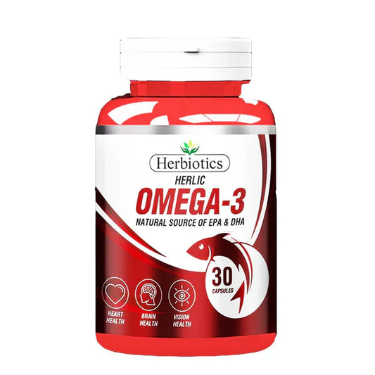 Herbiotics Herlic Omega 3,30 Capsules