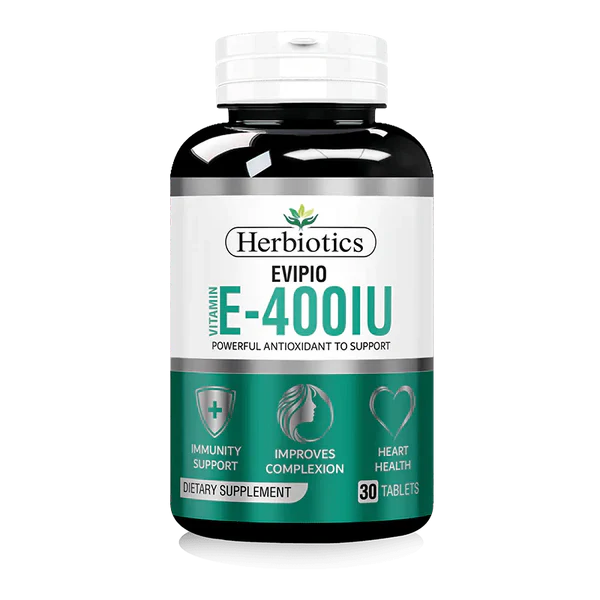 Herbiotics Evipio (Vitamin E-400 IU), 30 Tablets