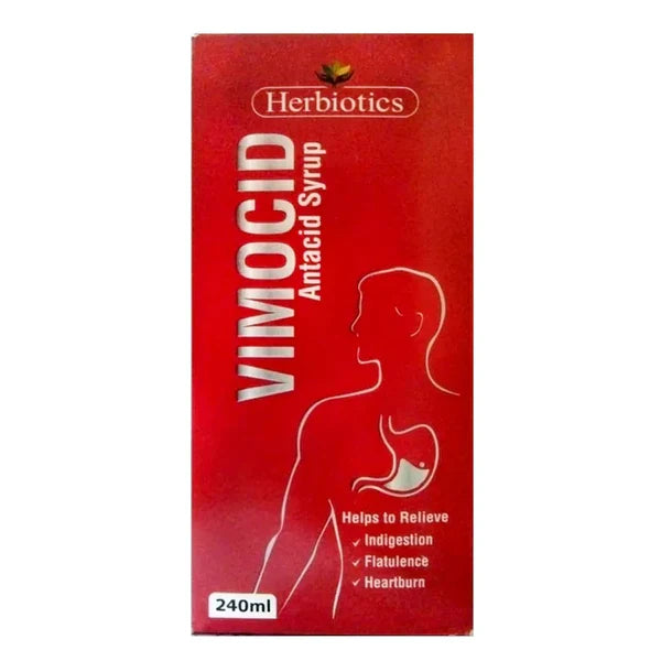 Herbiotics Vimocid Antacid Syrup, 240 Ml