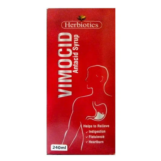 Herbiotics Vimocid Antacid Syrup, 240 Ml